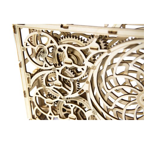 Дерев'яний механічний 3D-пазл Wooden.City Кінетична картина Прев'ю 4