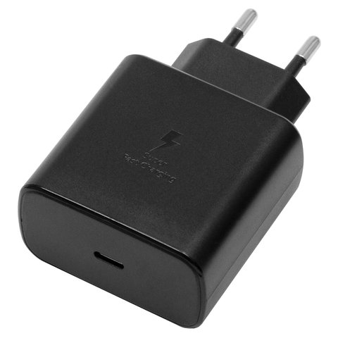 Мережевий зарядний пристрій EP-TA845, 45 Вт, Power Delivery (PD), чорний, 1 порт, service pack box Прев'ю 1