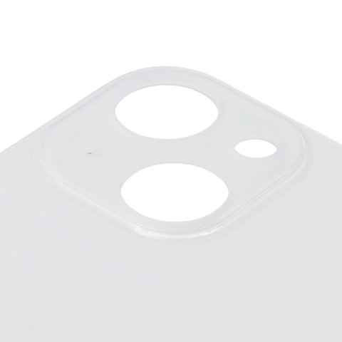 Задня панель корпуса для iPhone 13, біла, не потрібно знімати скло камери, Original (PRC), big hole Прев'ю 1