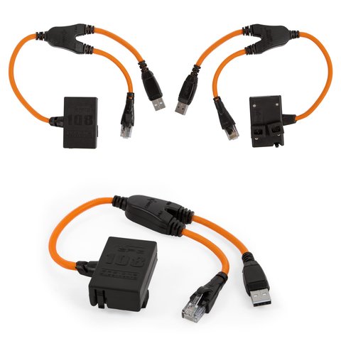 Cable ATF/Cyclone/JAF/MXBOX HTI/UFS/Universal Box F-Bus/USB para Nokia 108 Vista previa  7