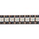 Светодиодная лента, IP20, RGB, SMD5050, WS2813, с управлением, черная, 5 В, 144 д/м, 1 м Превью 2