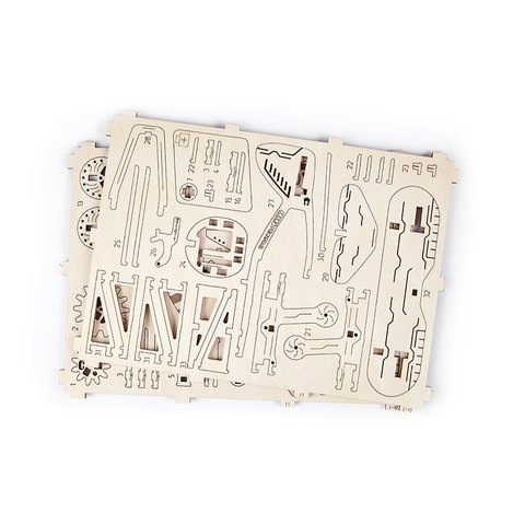Rompecabezas mecánico 3D Wooden.City "Biplano" Vista previa  5