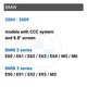 Pantalla de 8.8″ con funciones CarPlay / Android Auto para automóviles BMW serie 3 / 5 E60 - E93 / M3 (CCC) Vista previa  1