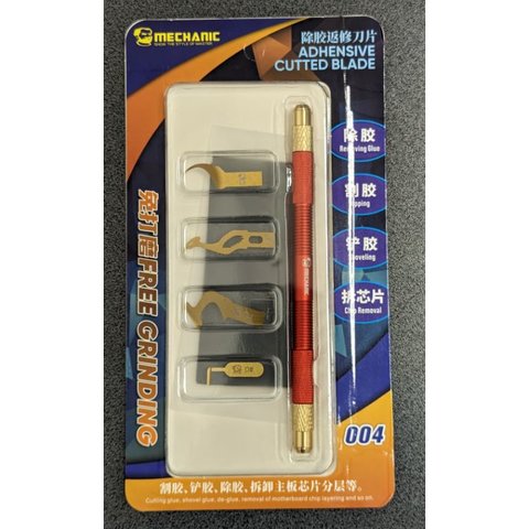 Knife Set Mechanic 004, (for ICs, 4 in 1) Preview 5