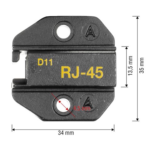 Mordazas para crimpadora Pro'sKit 1PK-3003D11 Vista previa  1