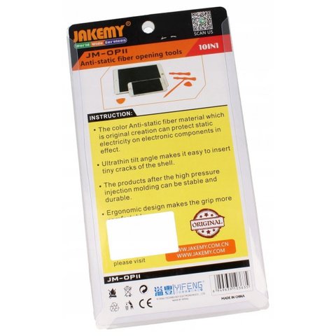 Juego de herramientas para desarmar dispositivos electrónicos Jakemy JM-OP11 Vista previa  7