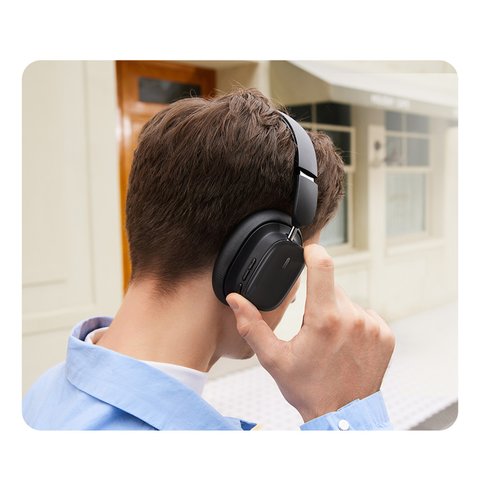 Auriculares Baseus Bowie H1i, negra, inalámbrica, bluetooth 5.3, #A00050402113-00 Vista previa  3