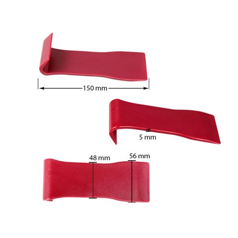 Інструмент для знімання обшивки з широкою лопаткою (поліуретан, 150×56 мм) Прев'ю 1