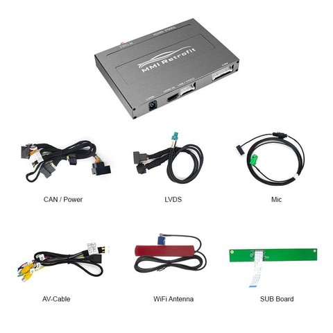 CarPlay для Audi A4 (B8) / A5 / Q5 Symphony / Concert (без системи MMI) Прев'ю 1