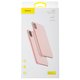 Чохол Baseus для Apple iPhone XR, рожевий, Silk Touch, #WIAPIPH61-ASL04 Прев'ю 1