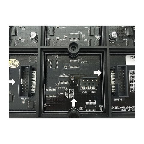 LED-модуль для реклами P2.5-RGB-SMD (320 × 160 мм, 128 × 64 точок, IP20, 1000 нт) Прев'ю 2