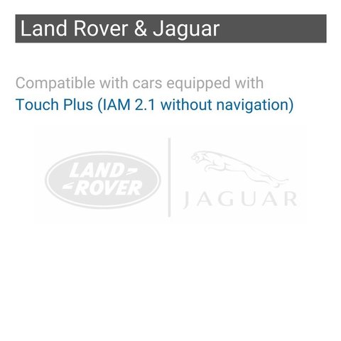 Безпровідний CarPlay та Android Auto адаптер для Jaguar / Land Rover / Range Rover з системою Touch Plus (IAM2.1) Прев'ю 1