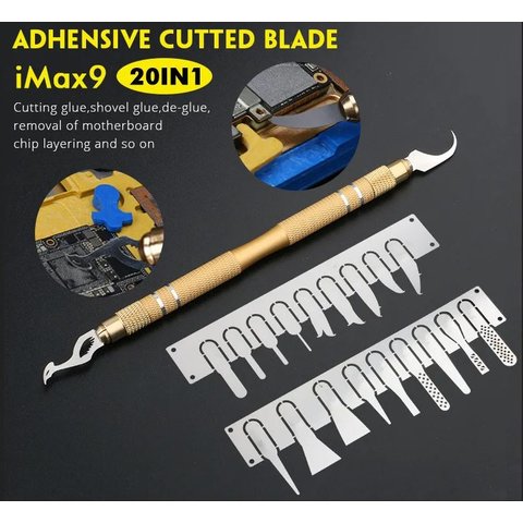 Набір скальпелів Mechanic iMax 9, для мікросхем, 20 in 1 Прев'ю 4