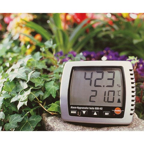 Цифровой термогигрометр testo 608-H2 с аварийным сигналом Превью 1