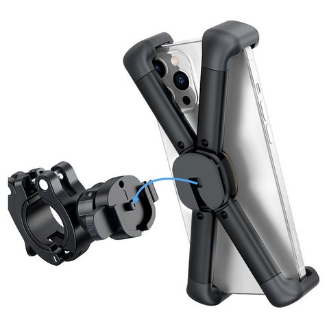 Держатель Baseus Quick to take cycling, велосипедный, черный, #SUQX-01 Превью 2