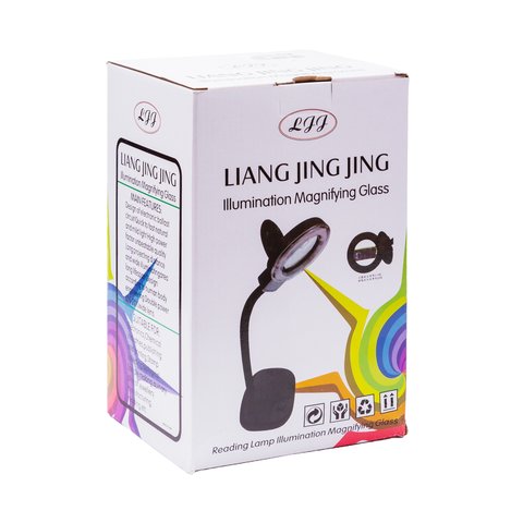Настольная увеличительная линза Sunshine LJJ 139, круговая подсветка Превью 2