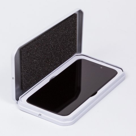 Дисплей для iPhone 15, чорний, з рамкою, Copy, (TFT) Прев'ю 2