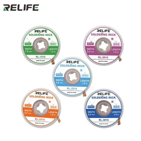 Лента-оплетка RELIFE RL-1515, (Ш) 1,5 мм, (Д) 1,5 м Превью 2