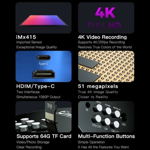 Камера-окуляр Mechanic MOS-4K, для микроскопа Превью 3