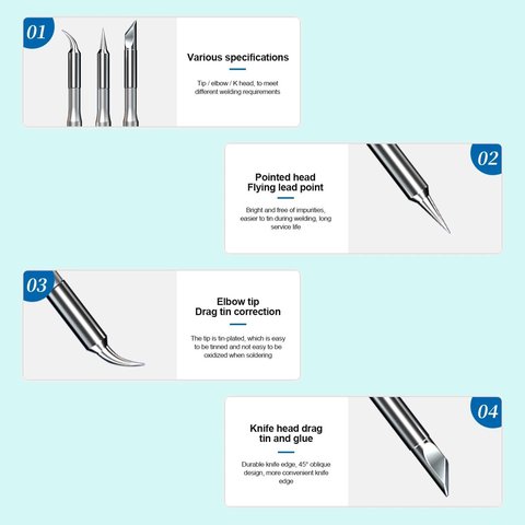 Паяльне жало Sunshine SS-C210-I Прев'ю 7