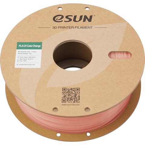 Филамент для 3D-принтера eSUN PLA-UV Color Change Red, 1 кг Превью 2