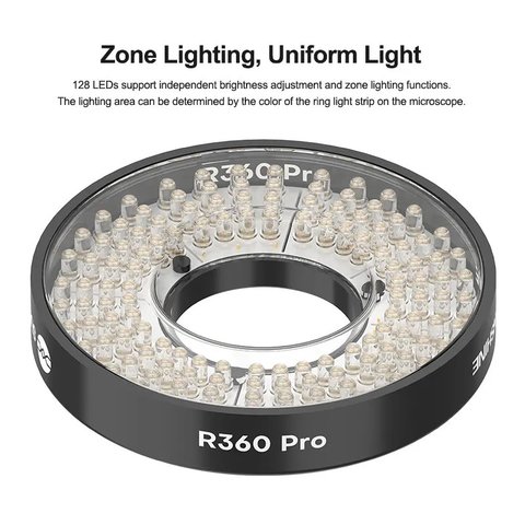 Микроскоп Sunshine R360 Pro, тринокулярный, 7X-45X Превью 9