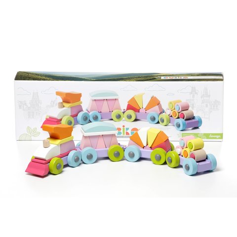 Конструктор CUBIKA Поезд LP-2 Превью 3