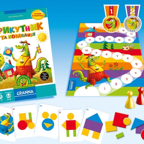 Настільна гра Granna Трикутник та компанія Прев'ю 1