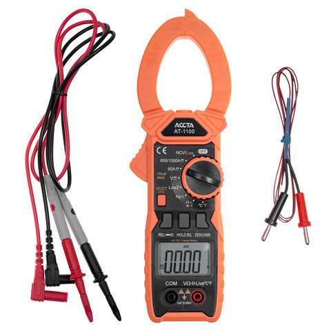 Струмовимірювальні кліщі Accta AT-1100 Прев'ю 1