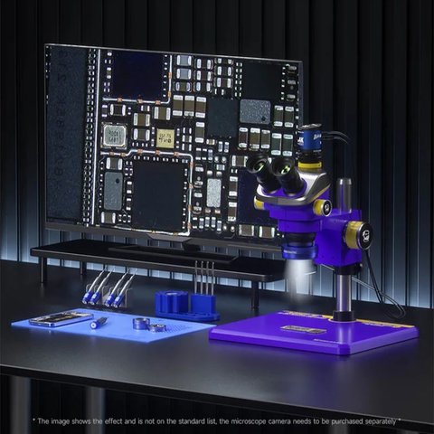 Мікроскоп Mechanic MIC3-B11, тринокулярний, 7-50X Прев'ю 4